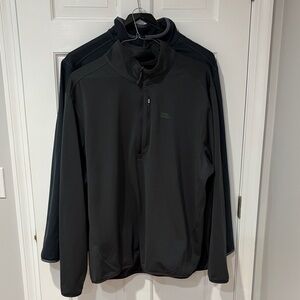 Eddie Bauer  Half-Zip Performance Top set of 2 tops. 2XL